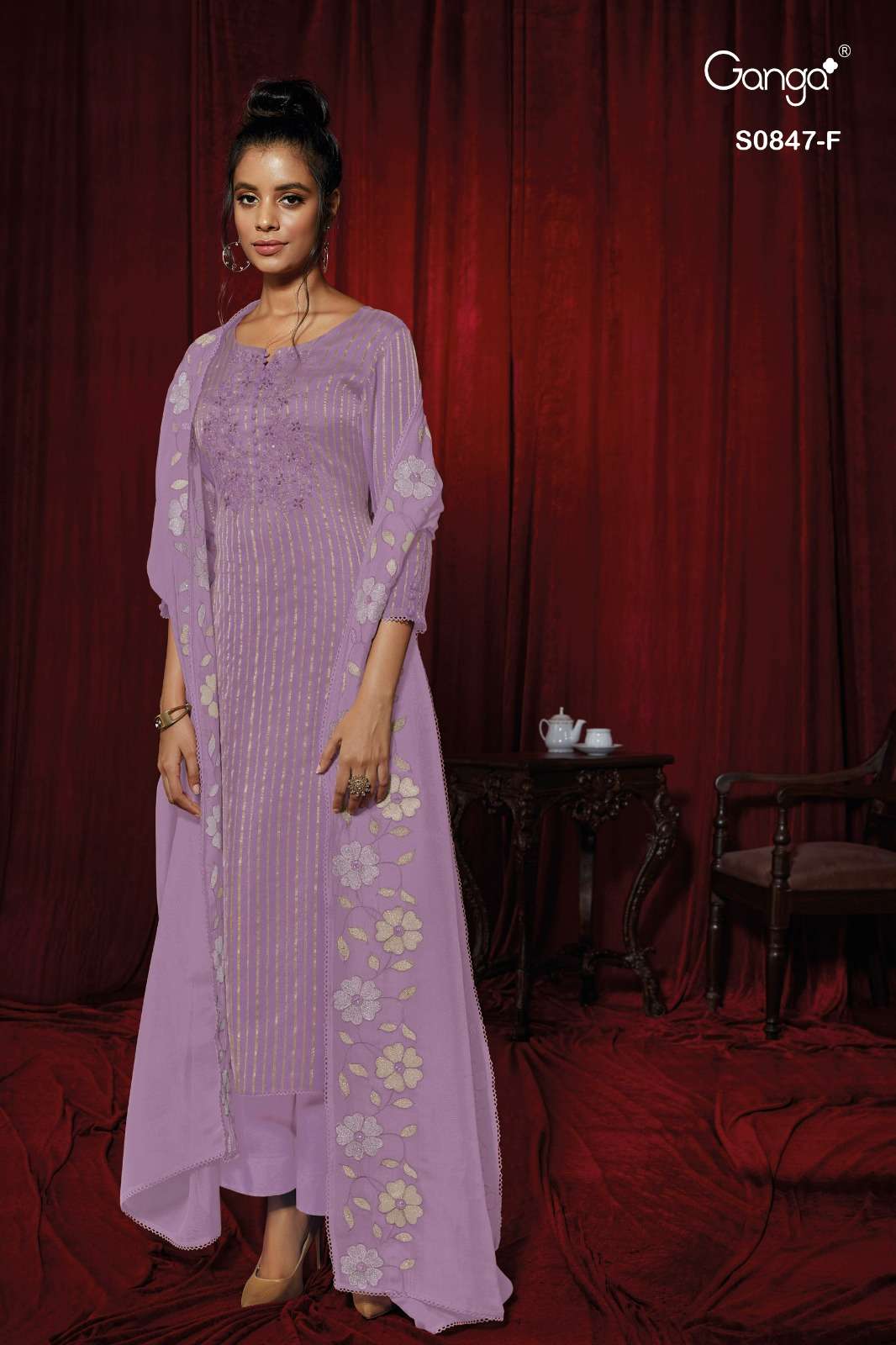 My Fashion Road Ganga Kashvi New Colors Pakistani Salwar Suit | S0847 – F