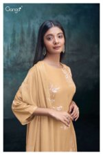 My Fashion Road Ganga Kiah Fancy Linen Jacquard Premium Suit | S2710-D