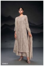 My Fashion Road Ganga kilah Fancy Linen Cotton Ladies Suit | S2402-C