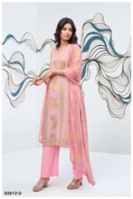My Fashion Road Ganga Lakelyn Premium Woven Jacquard Exclusive Suit | S2612-D
