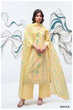 My Fashion Road Ganga Lakelyn Premium Woven Jacquard Exclusive Suit | S2612-B