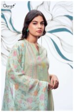 My Fashion Road Ganga Lakelyn Premium Woven Jacquard Exclusive Suit | S2612-C
