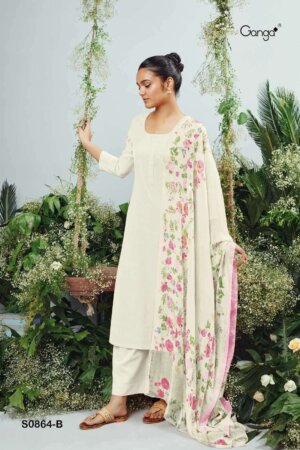 My Fashion Road Ganga Ora New Branded Fancy Cotton Salwar Suit | S0864-B