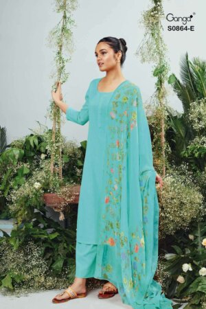 My Fashion Road Ganga Ora New Branded Fancy Cotton Salwar Suit | S0864-E