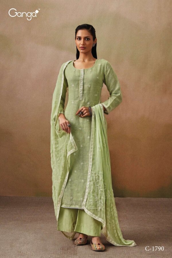 My Fashion Road Ganga Priyani Festival Wear Cotton Salwar Suit | C  – 1790