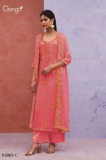 My Fashion Road Ganga Ruhani Festive Collection Hit Designs Silk Dress | S2003-C