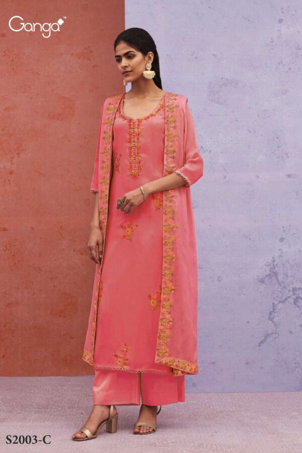 My Fashion Road Ganga Ruhani Festive Collection Hit Designs Silk Dress | S2003-C