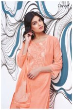 My Fashion Road Ganga Rylan Casual Wear Designer Cotton Suit  | S2539-A
