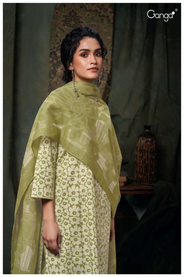 My Fashion Road Ganga Takshvi Printed Premium Cotton Suit | S2675-D