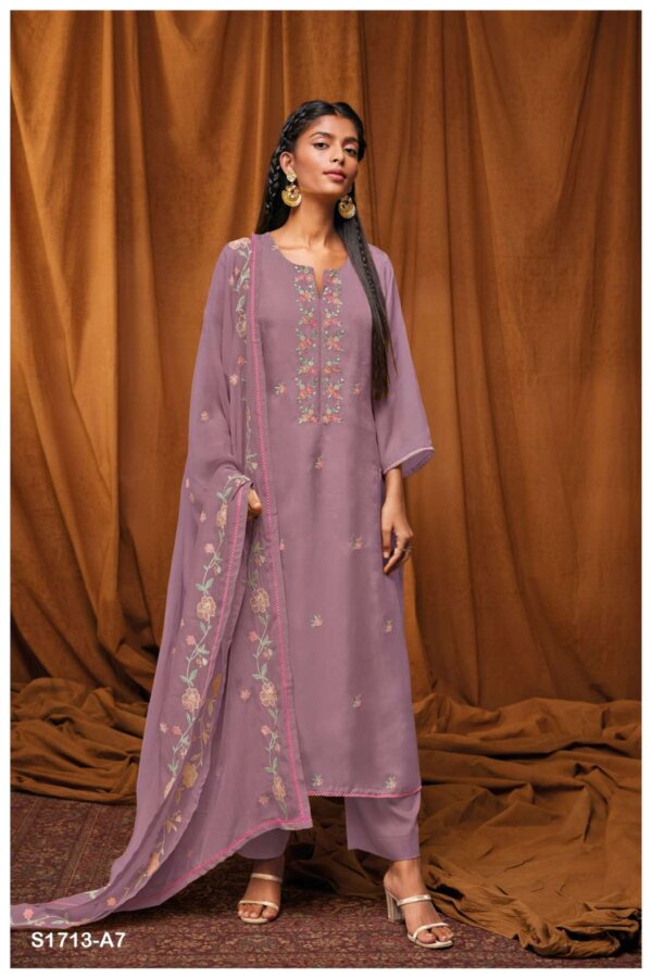My Fashion Road Ganga Yahvi A Fancy Silk Excusive Ladies Suit | S1713 – A7