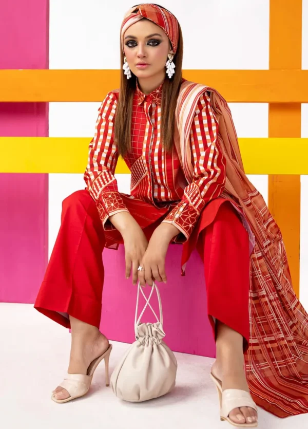 My Fashion Road Gul Ahmed Summer Story Vol 2 Unstitched Collection 2024  | CL 42147