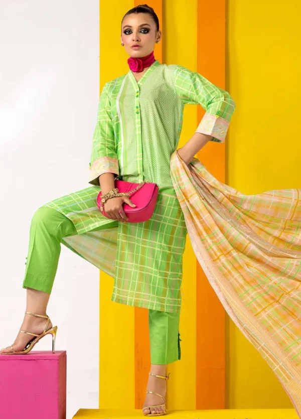 My Fashion Road Gul Ahmed Summer Story Vol 2 Unstitched Collection 2024  | CL 42148