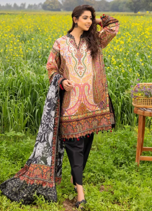 My Fashion Road Gul Ahmed Summer Story Vol 2 Unstitched Collection 2024  | CL 42233