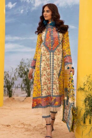 My Fashion Road Gul Ahmed Mal Mal Unstitched Collection 2024 | ML-42003