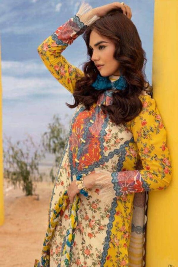 My Fashion Road Gul Ahmed Mal Mal Unstitched Collection 2024 | ML-42003