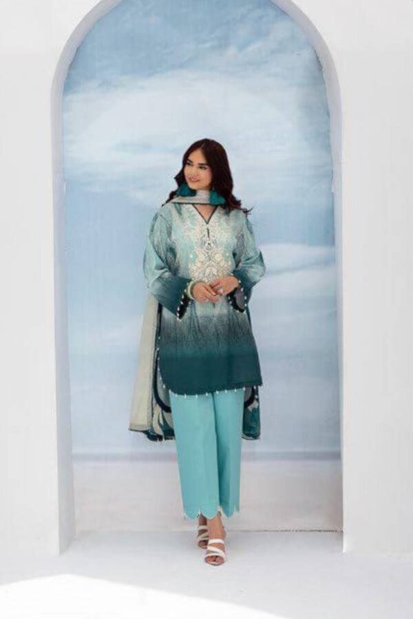 My Fashion Road Gul Ahmed Mal Mal Unstitched Collection 2024 | ML-42009