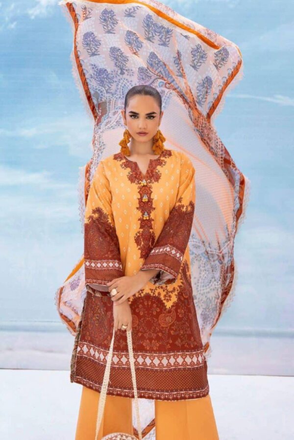 My Fashion Road Gul Ahmed Mal Mal Unstitched Collection 2024 | MFL-42002