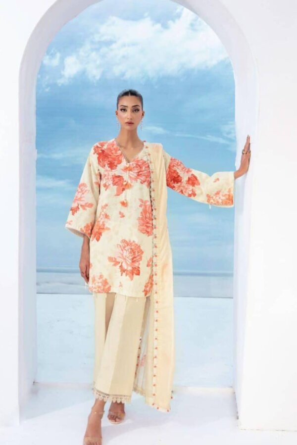 My Fashion Road Gul Ahmed Mal Mal Unstitched Collection 2024 | ML-42005