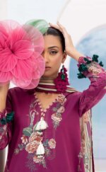 My Fashion Road Gul Ahmed Mal Mal Unstitched Collection 2024 | ML-42007