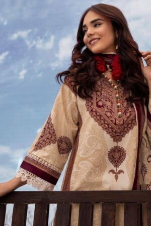 My Fashion Road Gul Ahmed Mal Mal Unstitched Collection 2024 | ML-42008