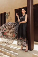My Fashion Road Noor Handwork Laserkari Lawn Unstitched Collection 2024 | D6 My Fashion Road Noor Handwork Laserkari Lawn Unstitched Collection 2024 | D6