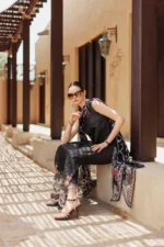 My Fashion Road Noor Handwork Laserkari Lawn Unstitched Collection 2024 | D6 My Fashion Road Noor Handwork Laserkari Lawn Unstitched Collection 2024 | D6