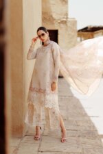 My Fashion Road Noor Handwork Laserkari Lawn Unstitched Collection 2024 | D2 My Fashion Road Noor Handwork Laserkari Lawn Unstitched Collection 2024 | D2