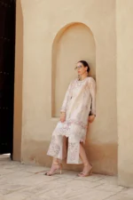 My Fashion Road Noor Handwork Laserkari Lawn Unstitched Collection 2024 | D2 My Fashion Road Noor Handwork Laserkari Lawn Unstitched Collection 2024 | D2