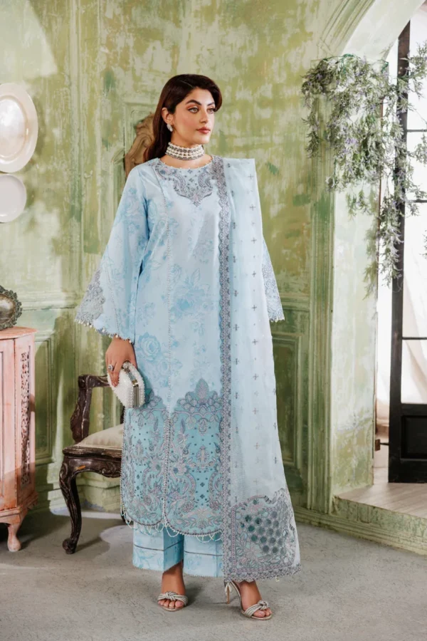 My Fashion Road Maahi Lawn by Alizeh Unstitched Collection 2024 | AF-EPL-7013