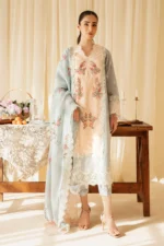 My Fashion Road Qlinekari Lawn by Qalamkar Unstitched Collection 2024 | SQ-15 My Fashion Road Qlinekari Lawn by Qalamkar Unstitched Collection 2024 | SQ-15