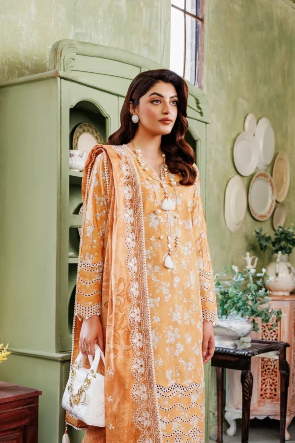 My Fashion Road Maahi Lawn by Alizeh Unstitched Collection 2024 | AF-EPL-7014