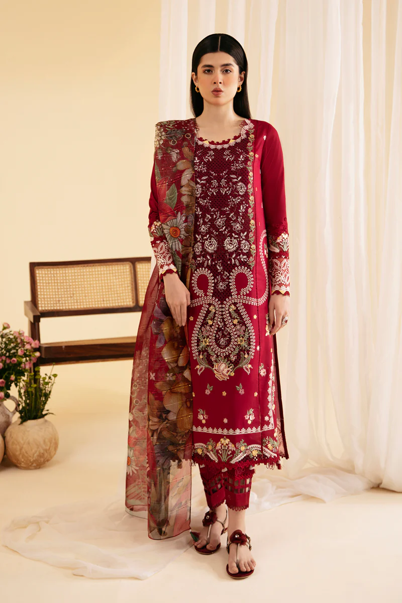 My Fashion Road Qlinekari Lawn by Qalamkar Unstitched Collection 2024 | SQ-04 My Fashion Road Qlinekari Lawn by Qalamkar Unstitched Collection 2024 | SQ-04
