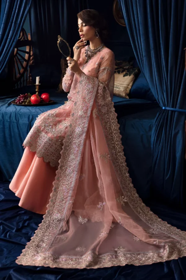 My Fashion Road Elanora By Nureh Embroidered Chiffon Collection2024 Vol 2 | NEL-51