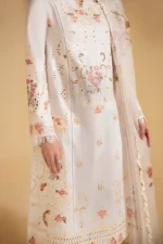 My Fashion Road Qlinekari Lawn by Qalamkar Unstitched Collection 2024 | SQ-01