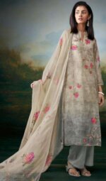 My Fashion Road Ganga Harlett Exclusive Designs Linen Dress | C1809 My Fashion Road Ganga Harlett Exclusive Designs Linen Dress | C1809