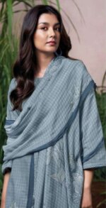 My Fashion Road Ganga Fashion Oda Designer Linen Cotton Ladies Suit | C1900