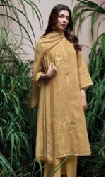 My Fashion Road Ganga Fashion Oda Designer Linen Cotton Ladies Suit | C1896