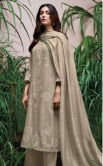 My Fashion Road Ganga Fashion Oda Designer Linen Cotton Ladies Suit | C1895