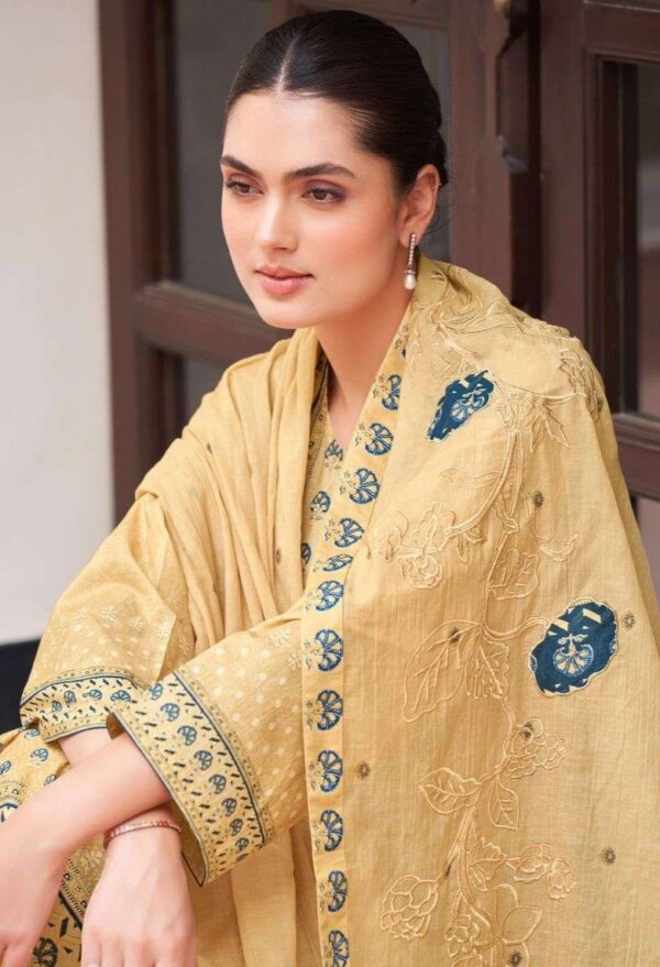 My Fashion Road Sahiba Nilgar Pure Cotton Lawn Handwork Dress | 694