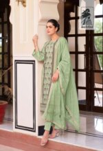 My Fashion Road Sahiba Nilgar Pure Cotton Lawn Handwork Dress | 633