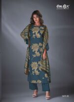 My Fashion Road Omtex Romily Designer Silk Exclusive Ladies Suit | 5471- B
