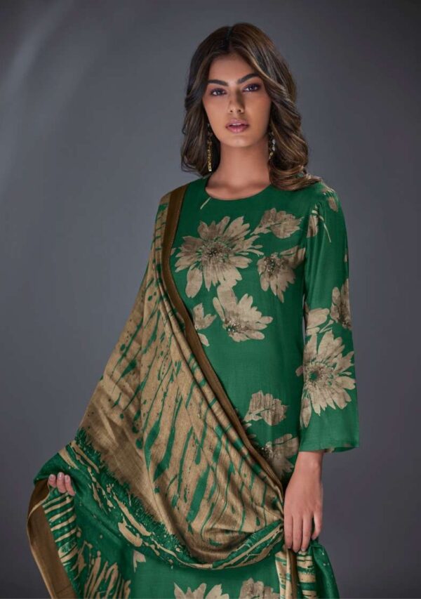 My Fashion Road Omtex Romily Designer Silk Exclusive Ladies Suit | 5471- C