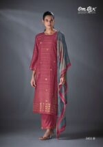 My Fashion Road Omtex Nessa Designer Silk Unstitched suit | 5451- B