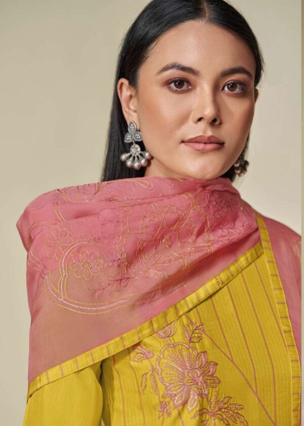 My Fashion Road Omtex Esti Designer Silk Exclusive Ladies Suit  | 5271- B