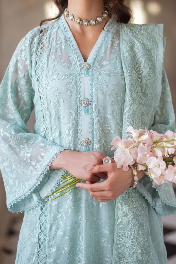 My Fashion Road Saugaat Chikankari by Mushq Ready to Wear collection 2024 | Pret | Fully Stitched | FIZZA