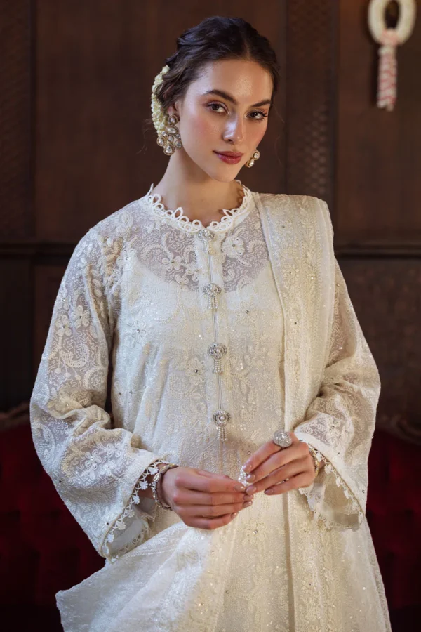 My Fashion Road Saugaat Chikankari by Mushq Ready to Wear collection 2024 | Pret | Fully Stitched | LADAN