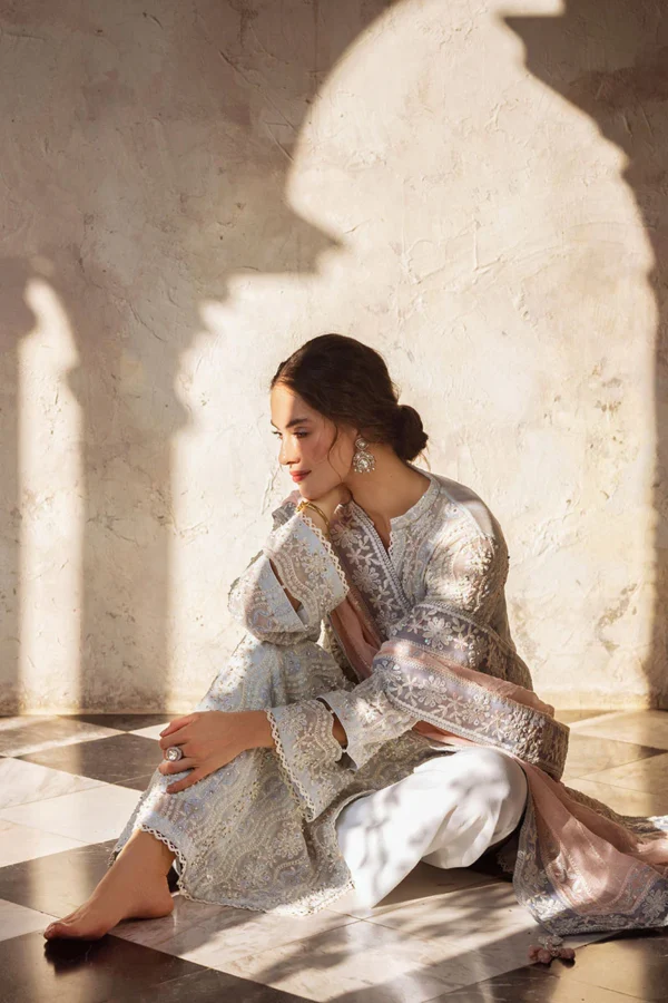 My Fashion Road Saugaat Chikankari by Mushq Ready to Wear collection 2024 | Pret | Fully Stitched | KIANA