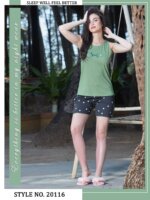 My Fashion Road Pinklabel Women Cotton Printed Shorts Nightwear – N01 | Buy 1 get 1