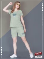 My Fashion Road Pinklabel Women Cotton Printed Shorts Nightwear – N08 | Buy 1 get 1