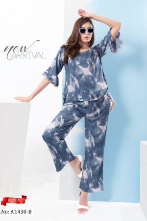 My Fashion Road Pinklabel Women Cotton Printed Coord Set – N03 | Buy 1 get 1